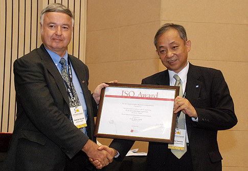 Prof. F. Coallier and Mr. S. Takeda