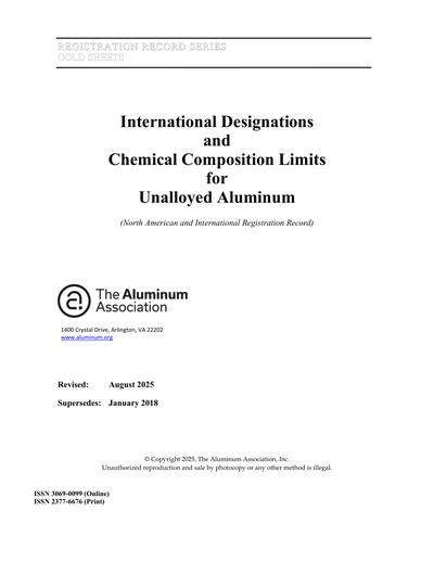 Standards PDF Cover Page