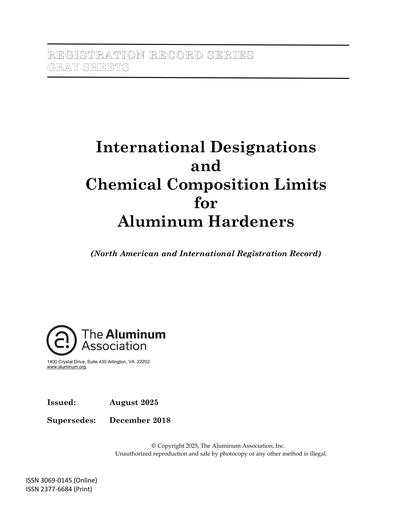 Standards PDF Cover Page