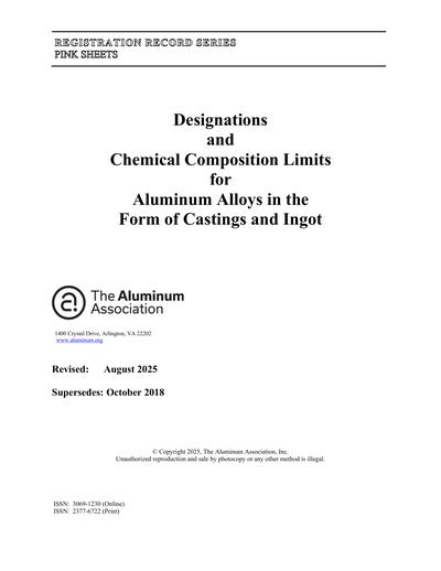 Standards PDF Cover Page