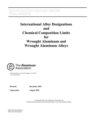 Standards PDF Cover Page