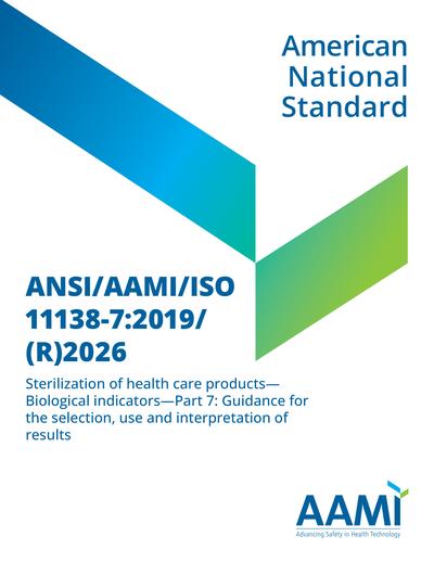 Standards PDF Cover Page