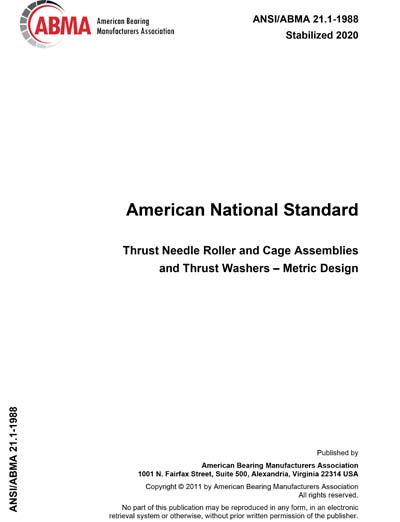 Standards PDF Cover Page