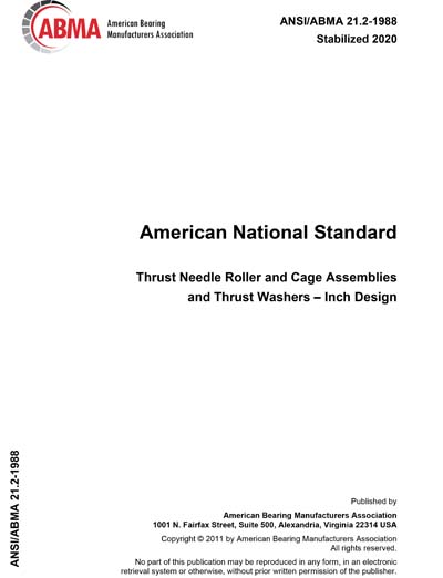Standards PDF Cover Page