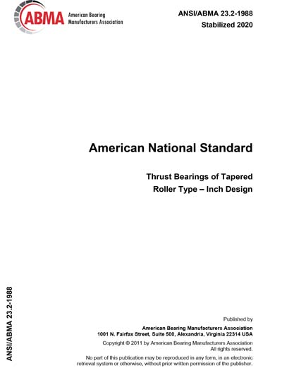 Standards PDF Cover Page