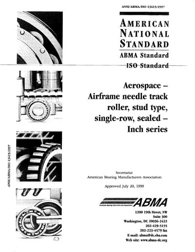 Standards PDF Cover Page