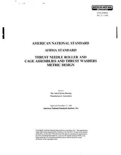 Standards PDF Cover Page