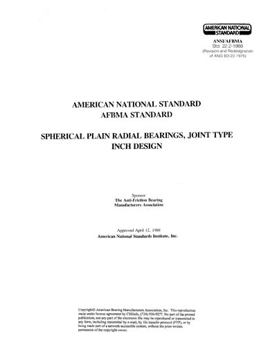 Standards PDF Cover Page