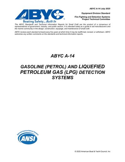 Standards PDF Cover Page