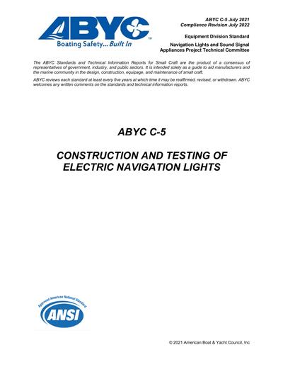 Standards PDF Cover Page