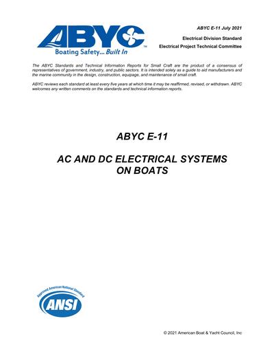 Standards PDF Cover Page