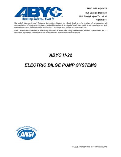 Standards PDF Cover Page