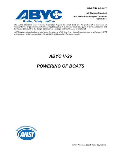 Standards PDF Cover Page
