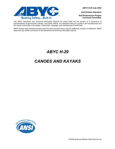 Standards PDF Cover Page