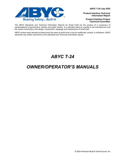 Standards PDF Cover Page