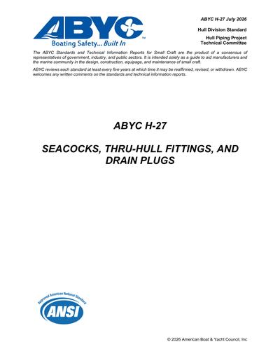 Standards PDF Cover Page