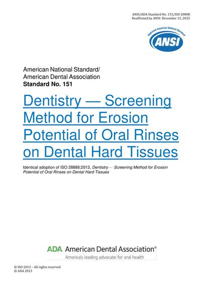 Standards PDF Cover Page