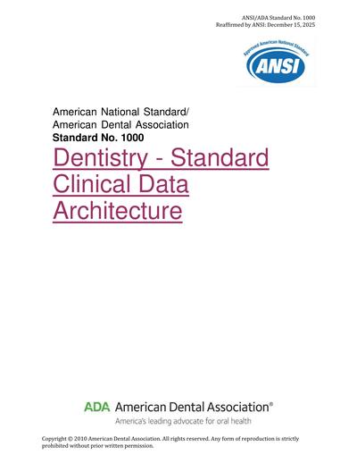 Standards PDF Cover Page