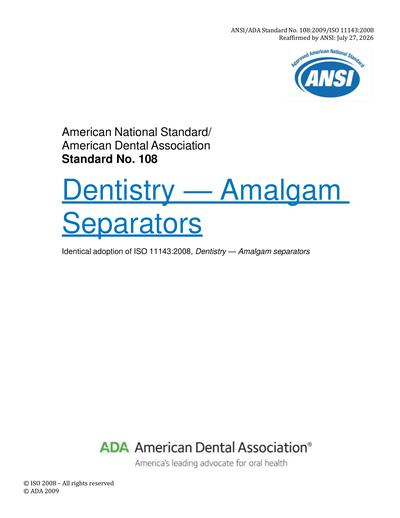Standards PDF Cover Page