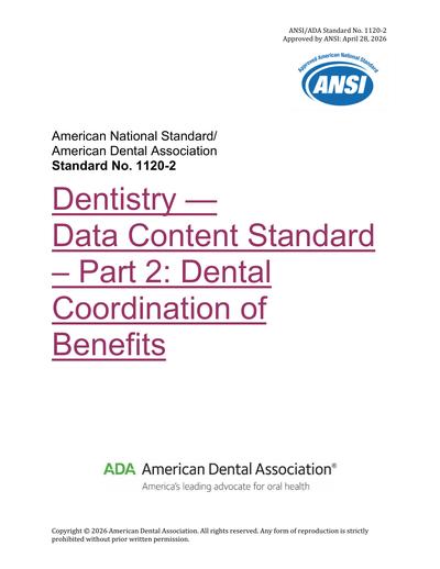Standards PDF Cover Page
