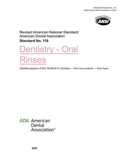 Standards PDF Cover Page