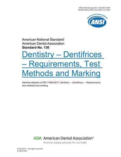 Standards PDF Cover Page