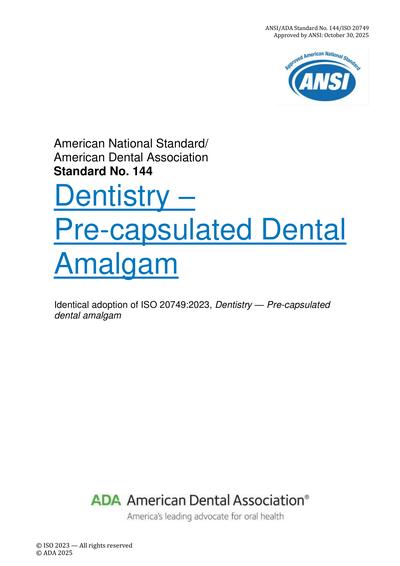 Standards PDF Cover Page