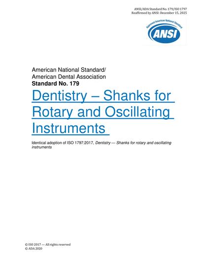 Standards PDF Cover Page