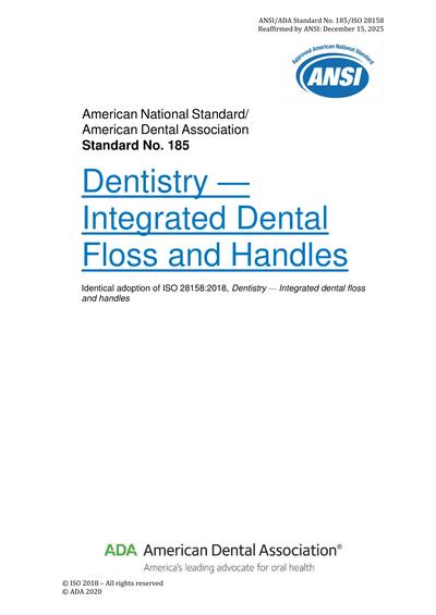 Standards PDF Cover Page