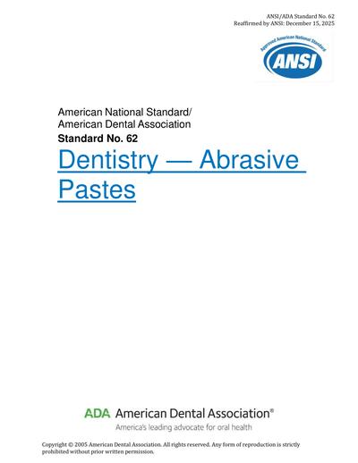 Standards PDF Cover Page