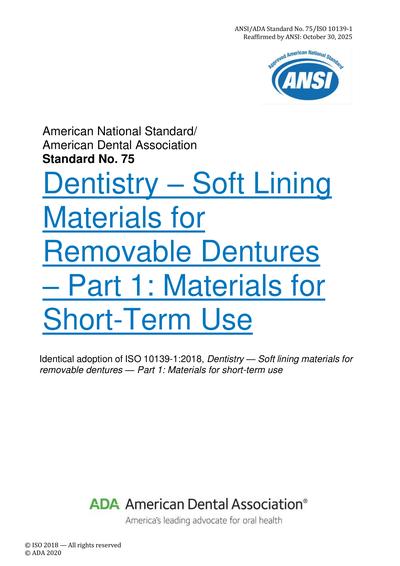 Standards PDF Cover Page