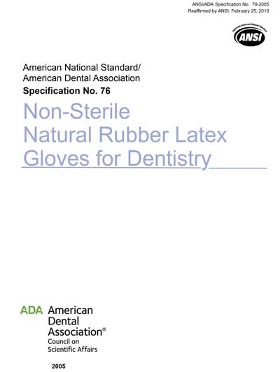 Standards PDF Cover Page