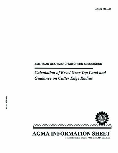 Standards PDF Cover Page