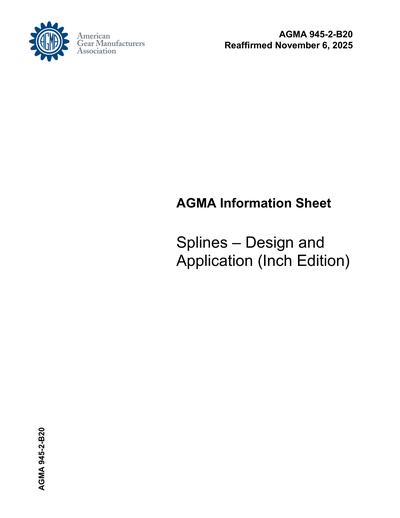 Standards PDF Cover Page
