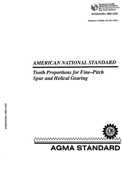 Standards PDF Cover Page