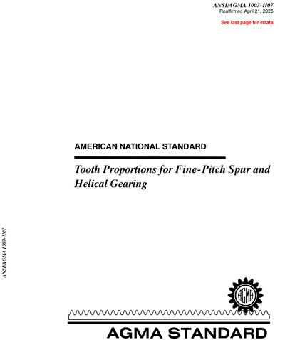 Standards PDF Cover Page