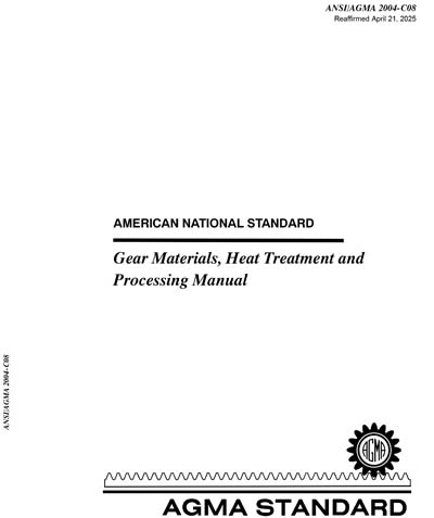 Standards PDF Cover Page