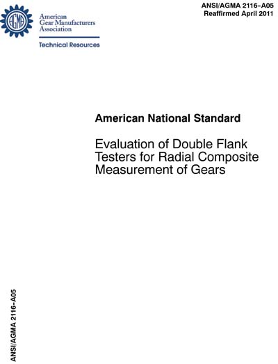 Standards PDF Cover Page