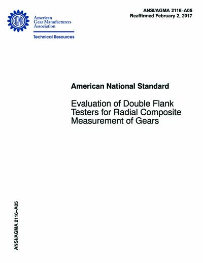 Standards PDF Cover Page