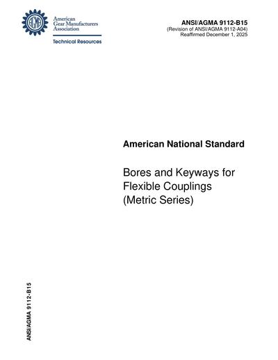 Standards PDF Cover Page