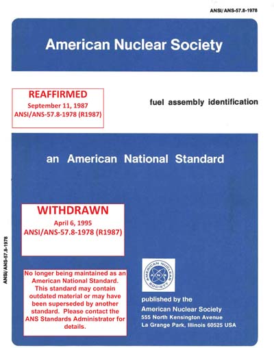 Standards PDF Cover Page