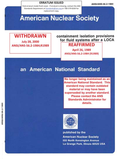 Standards PDF Cover Page