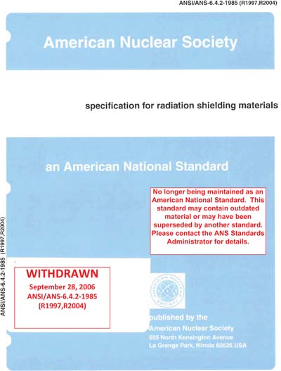Standards PDF Cover Page