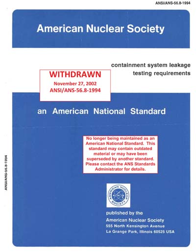 Standards PDF Cover Page