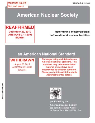Standards PDF Cover Page