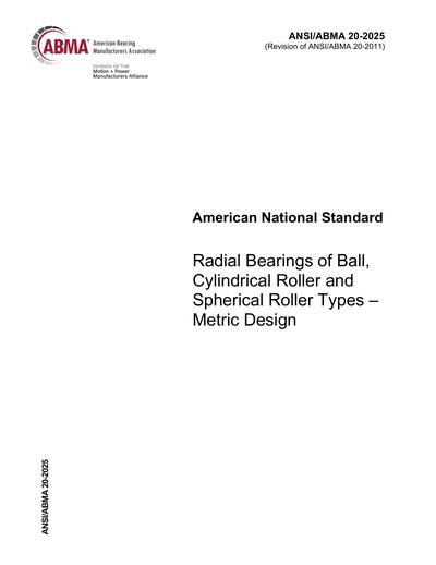 Standards PDF Cover Page