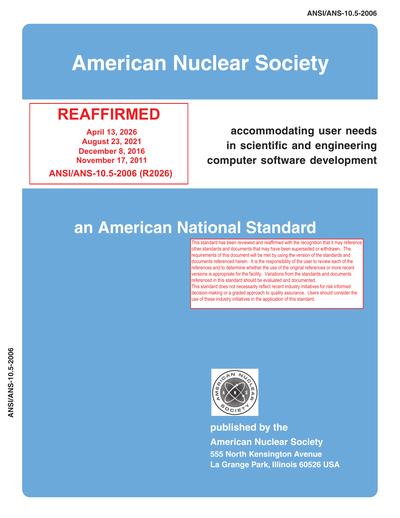 Standards PDF Cover Page