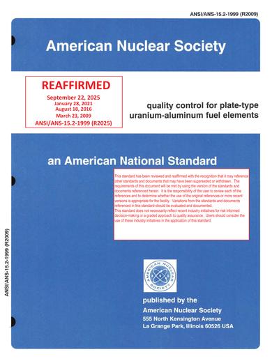 Standards PDF Cover Page