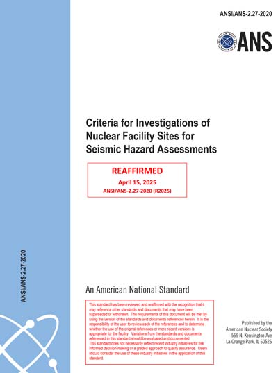Standards PDF Cover Page