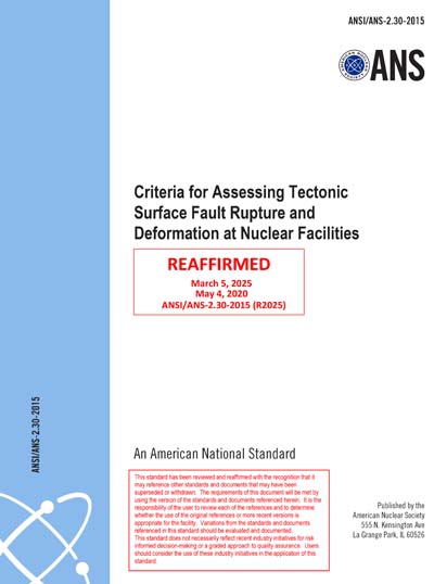 Standards PDF Cover Page